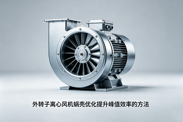 外转子91香蕉视频在线播放蜗壳优化提升峰值效率的方法